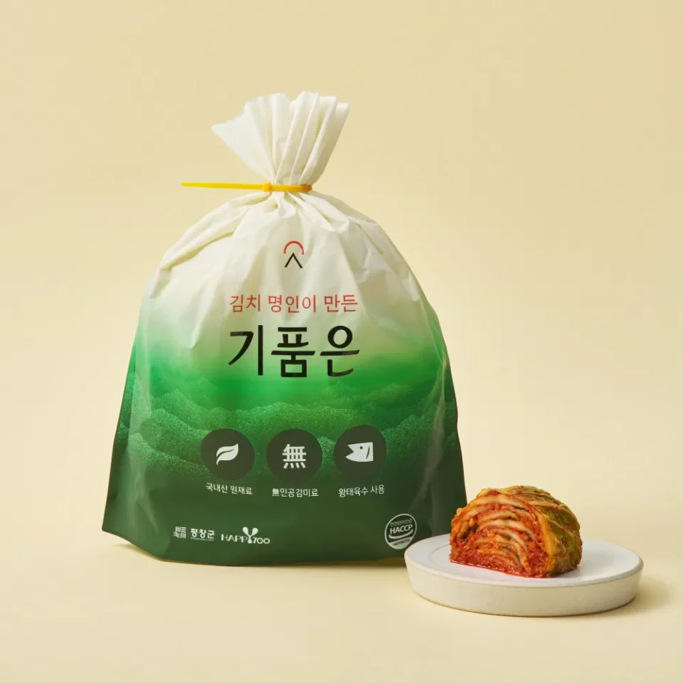 발왕산 기품은 배추김치 2.5kg, 1개