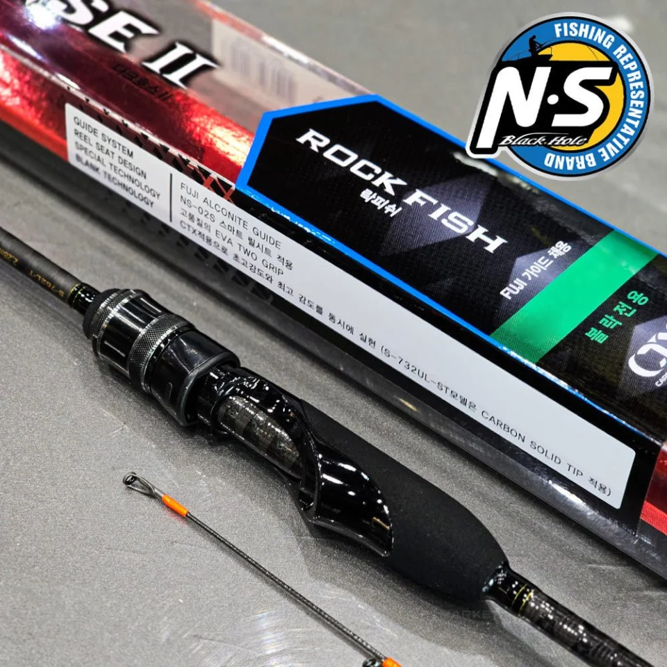 엔에스 NS 다크호스 2 락피쉬 볼락 루어 낚시대 S-762UL-T